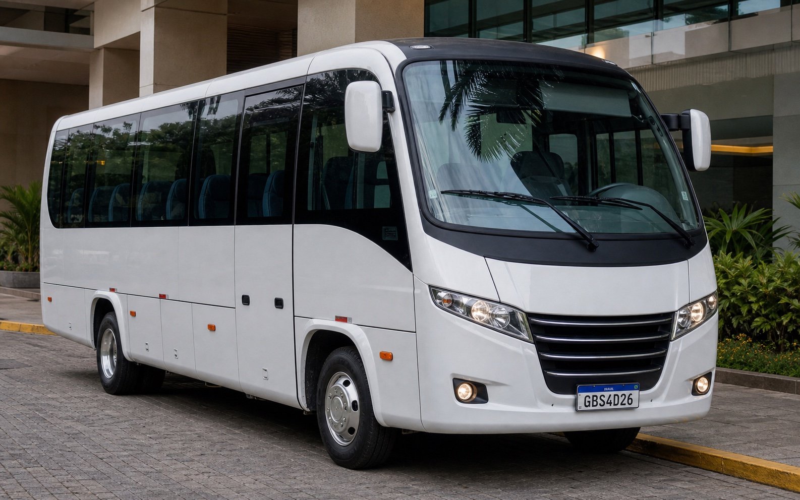Micro-ônibus para grupos médios, transfers e city tour